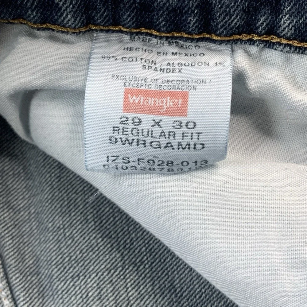 Wrangler Regular‎ Fit Jeans Men's Size 29x30 Blue 5 Pocket